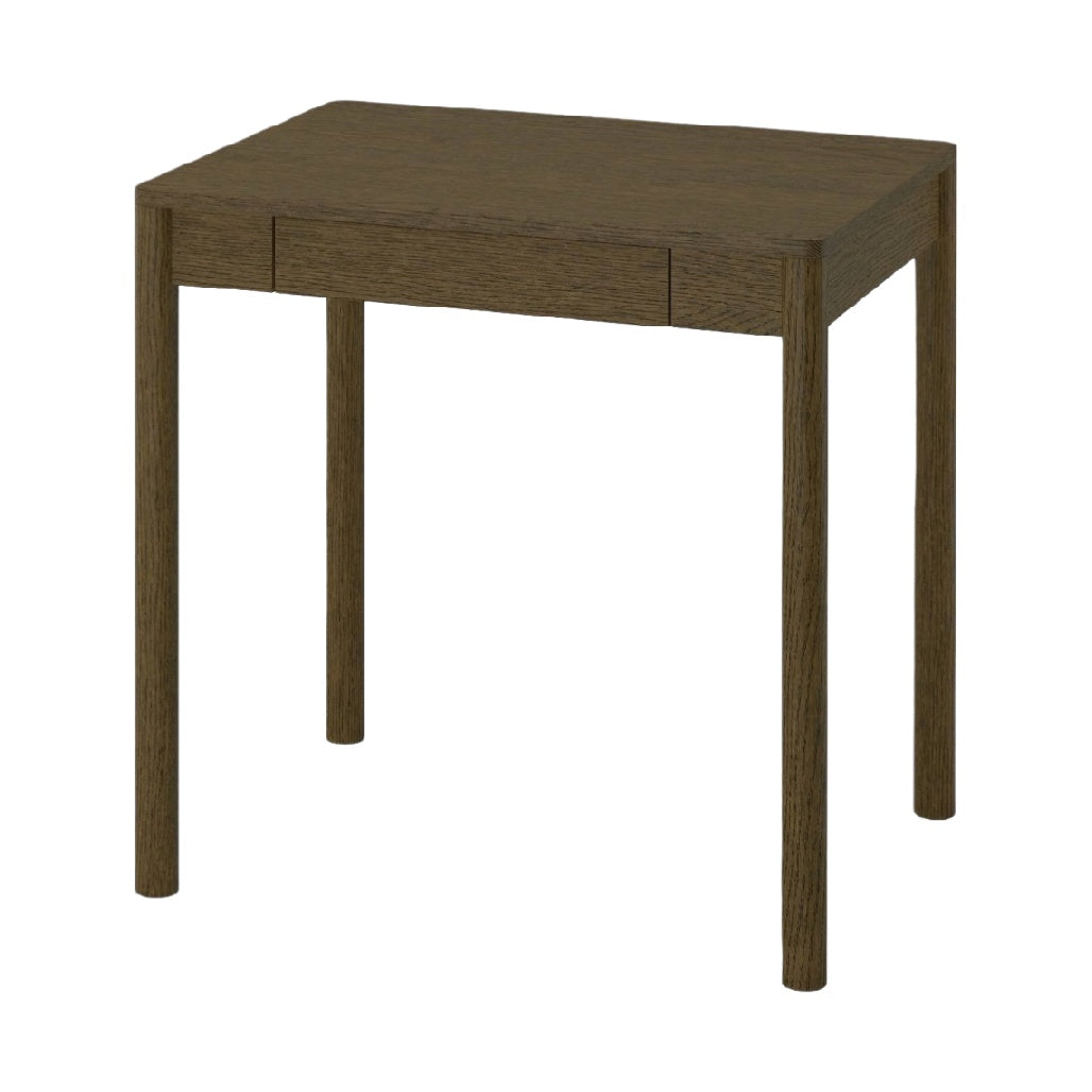 Table d'appoint en bois avec tiroir pour utilisation dans le salon - 80 x 60 x 75