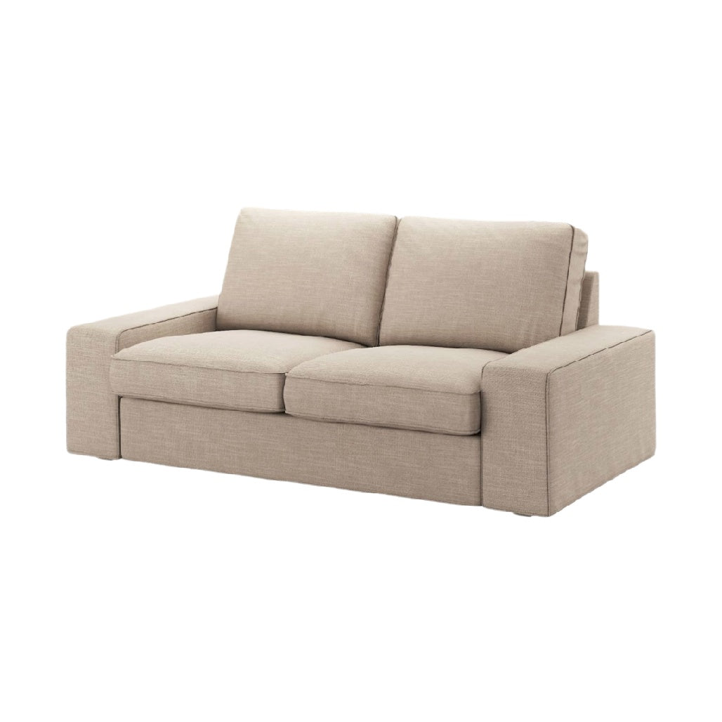 Canapé convertible pour espace de vie en tissu - 200 x 90 x 85